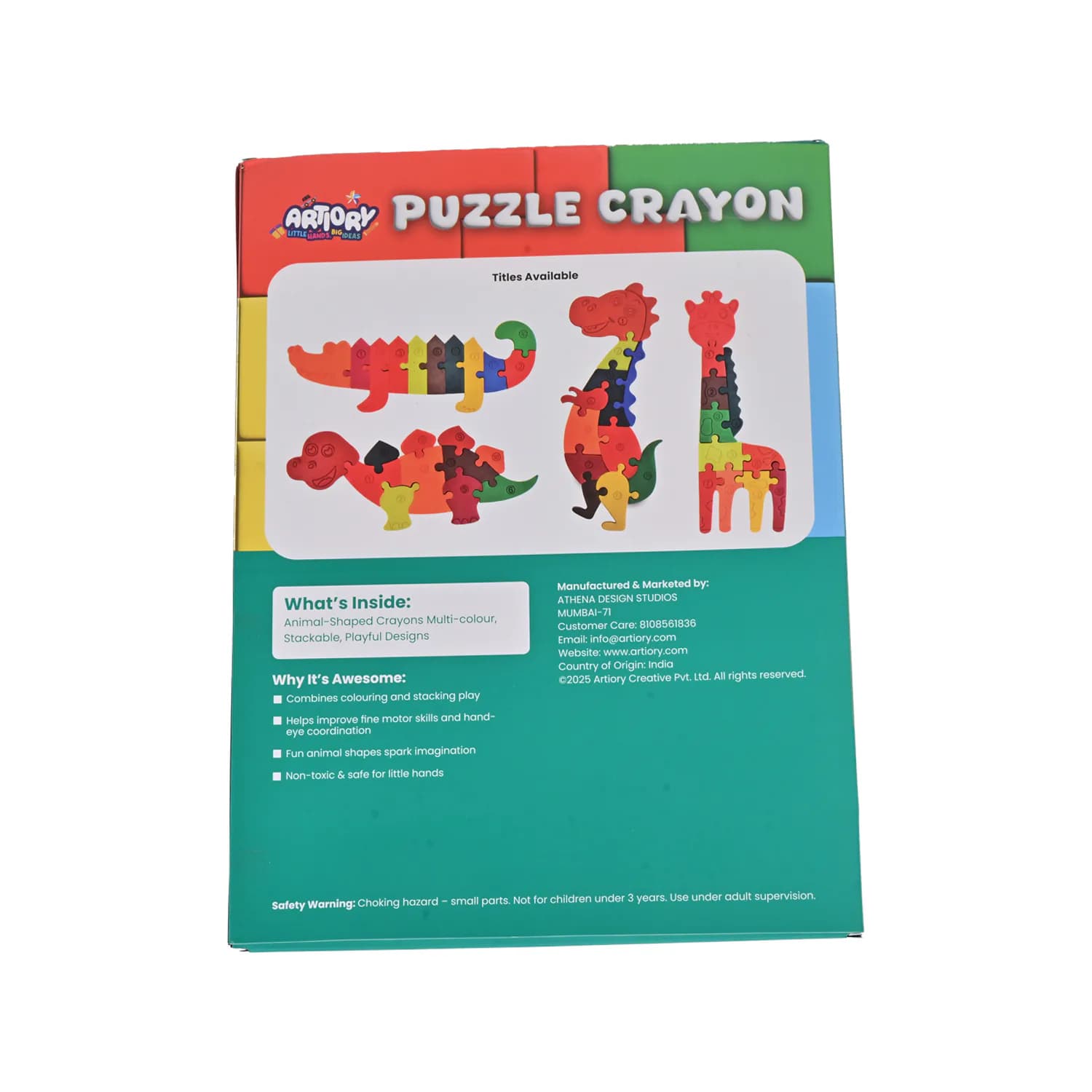 Ornithopods Dino Puzzle Crayon – Puzzle Crayons – view 4
