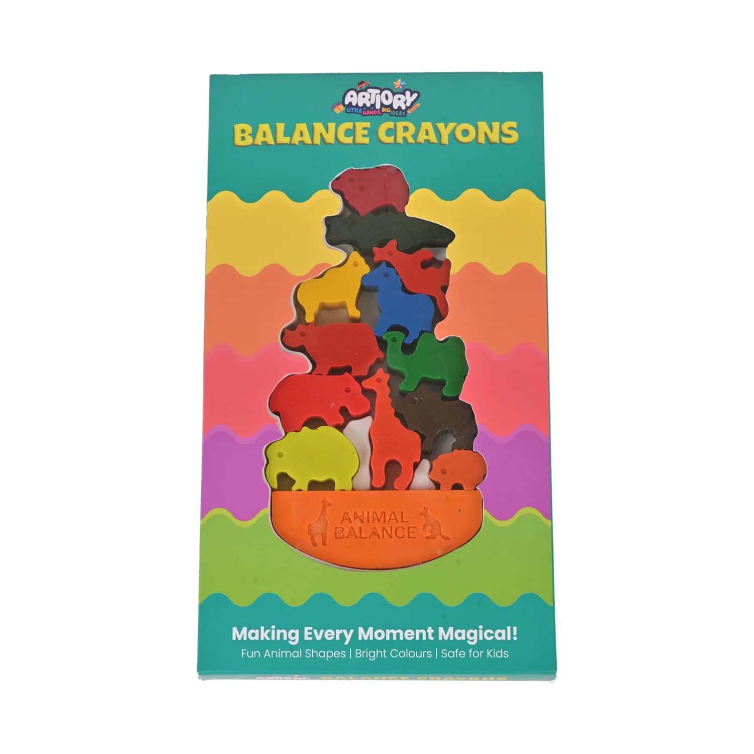 Animal Balance Crayons