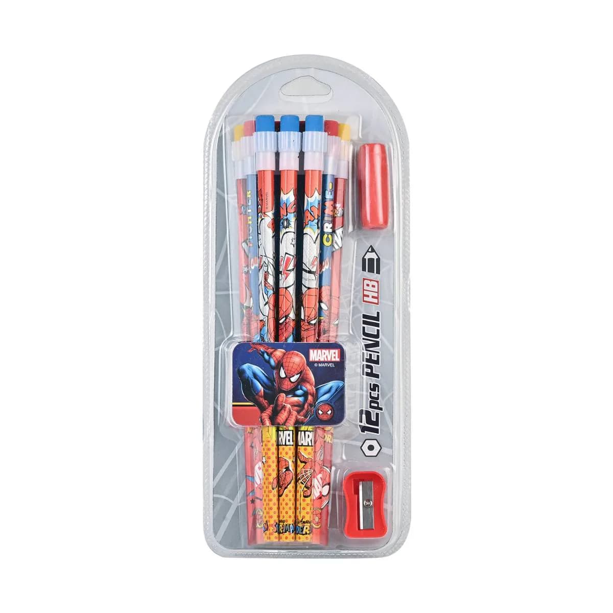 Spider-Man Pencil Set