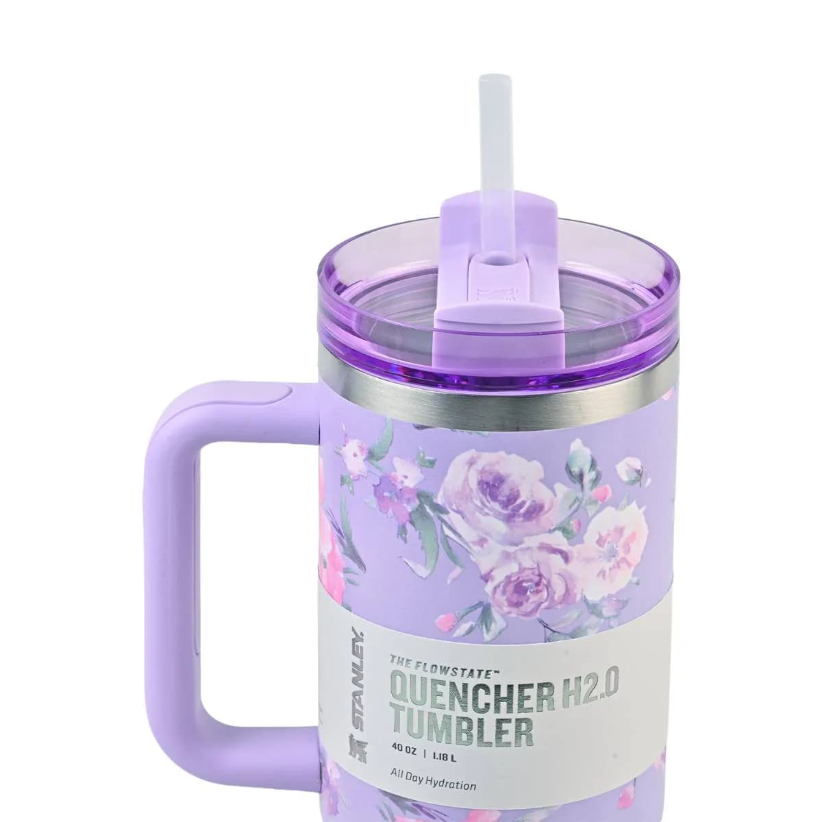 Purple Floral Tumbler in Purple – view 5