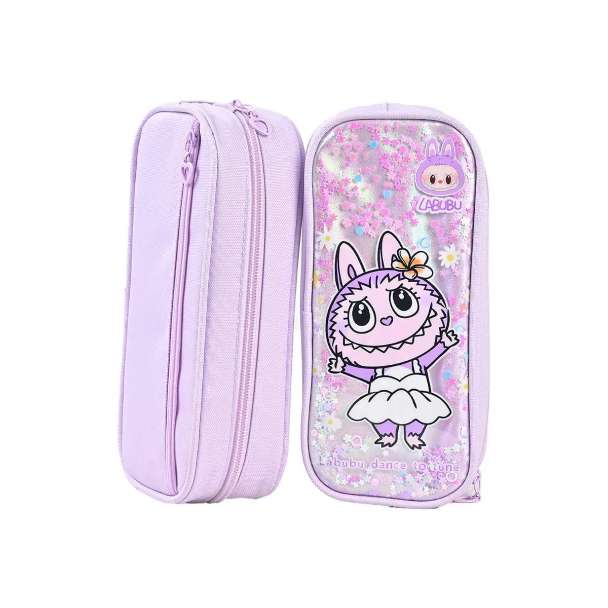 Lavender Labubu Pouch