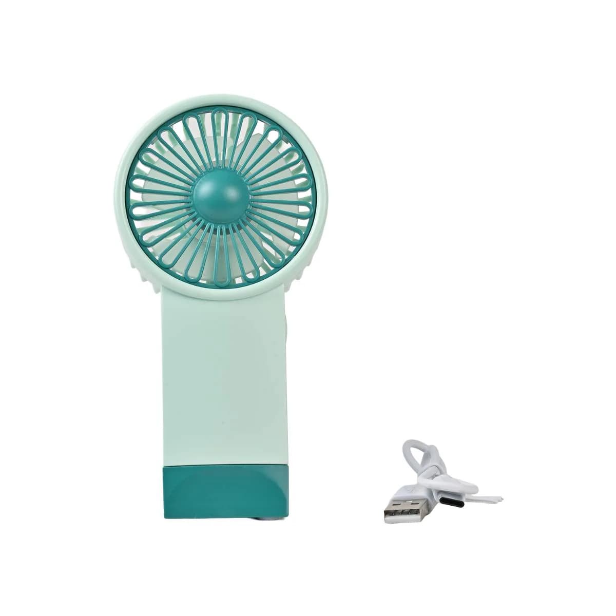 Teal Mini Fan - view 2