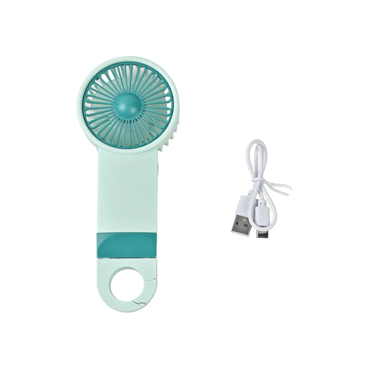 Teal Mini Fan
