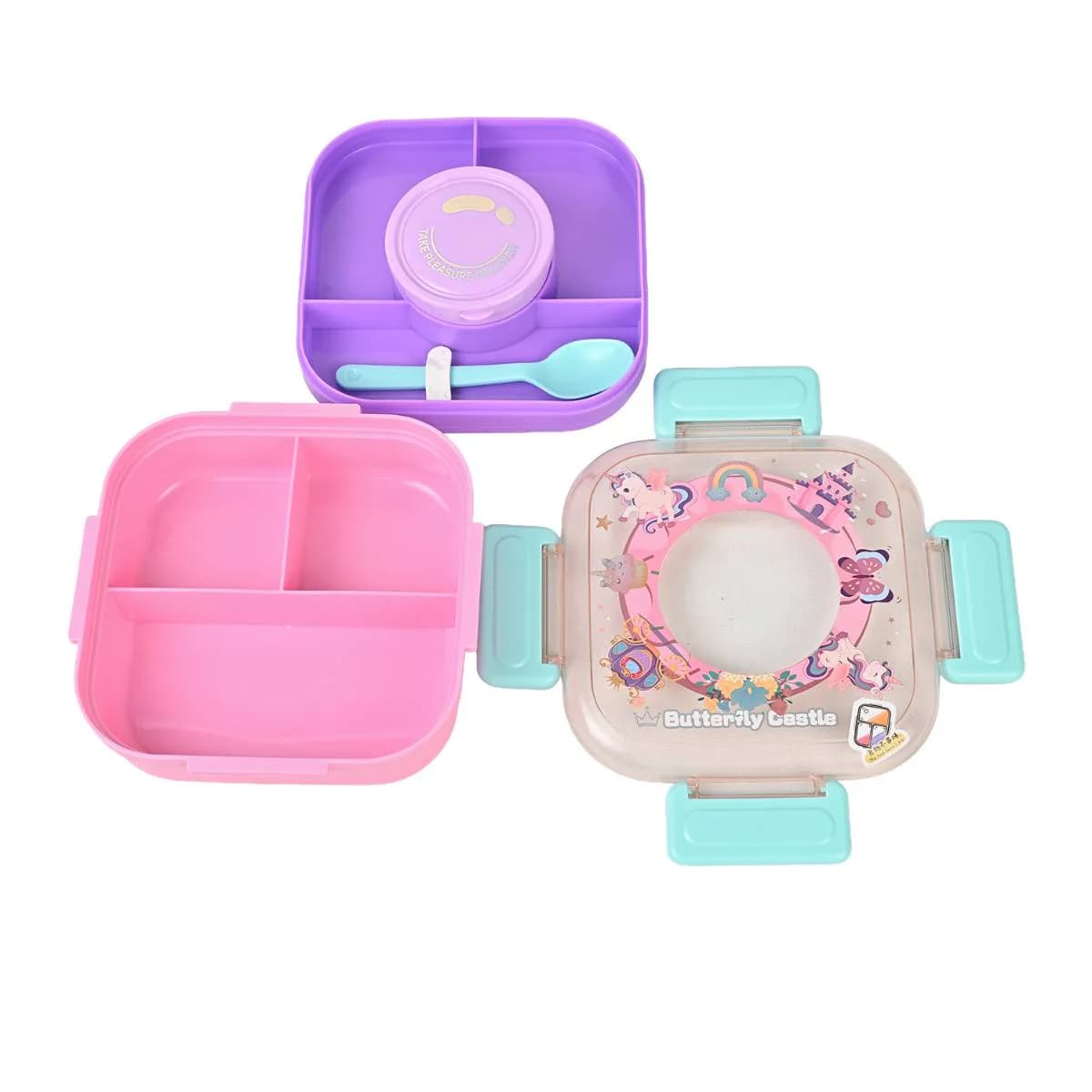 Butterfly Castle Lunch Box – Lunch Boxes – view 3