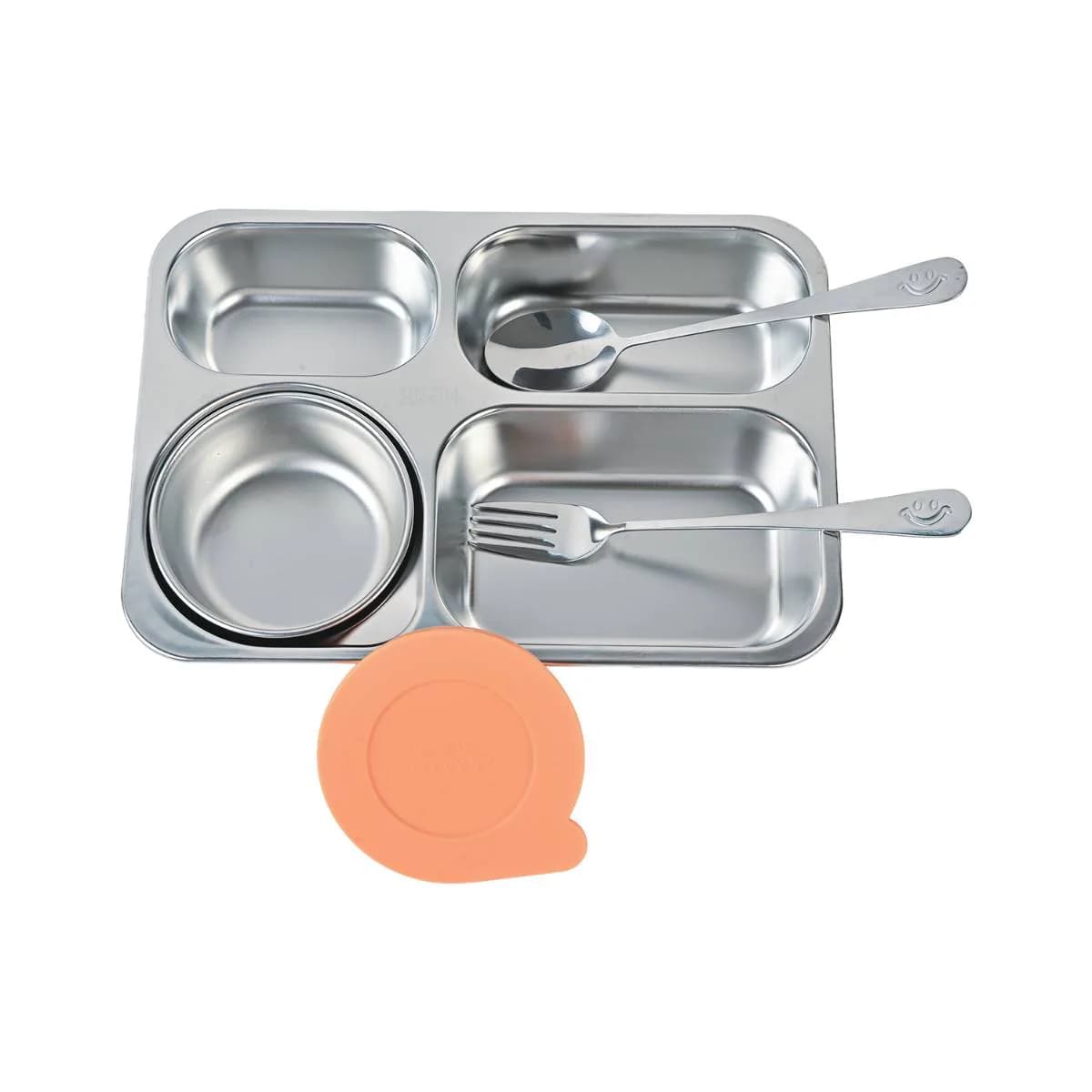 Orange Bento Lunch Box (1000ml) – Lunch Boxes – view 5