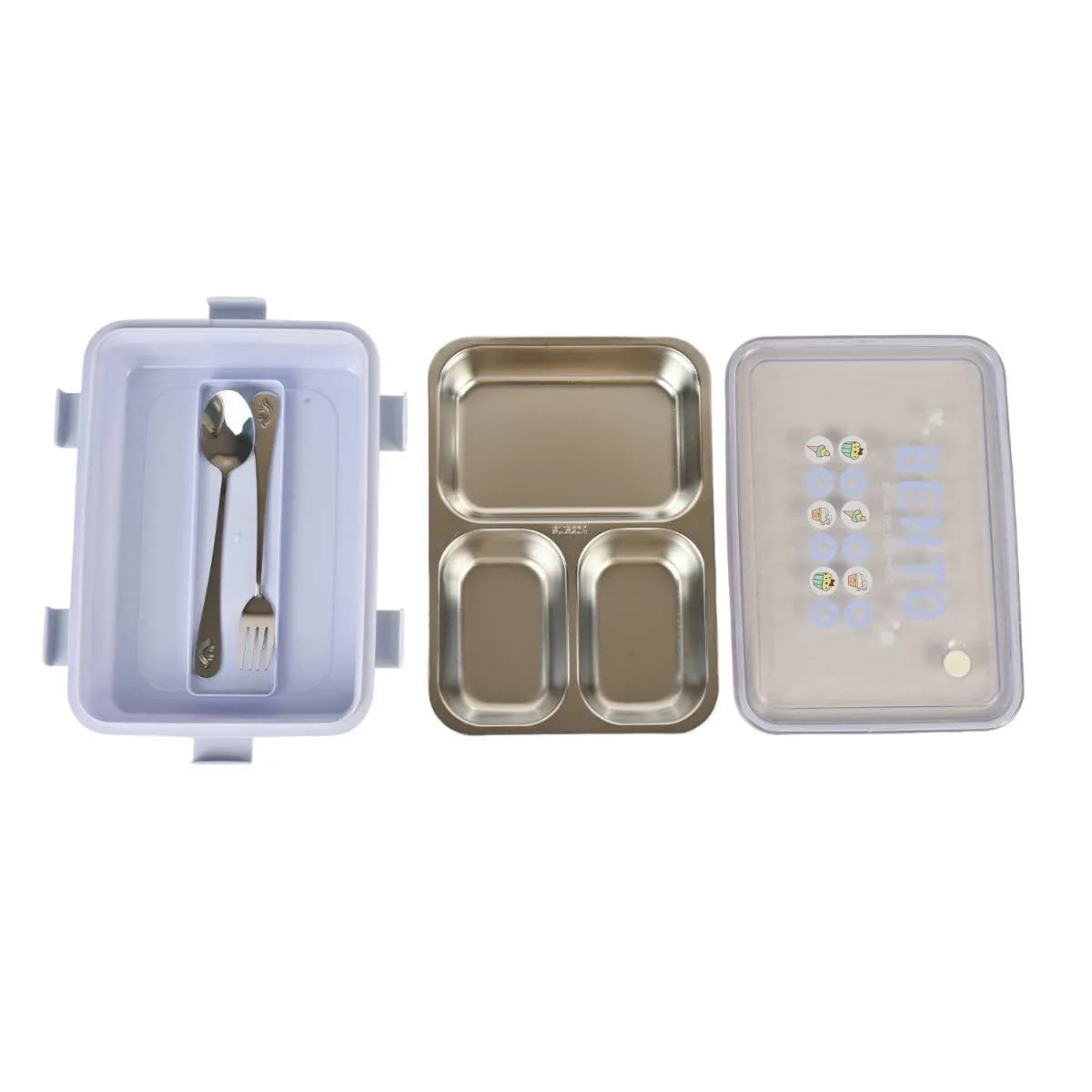Purple Lunch Box (900ml) – Lunch Boxes – view 4