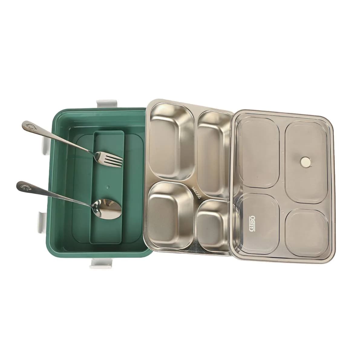 Green Lunch Box (900ml) – Lunch Boxes – view 4