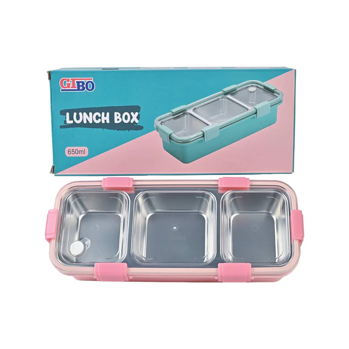 Pink Lunch Box (650ml)
