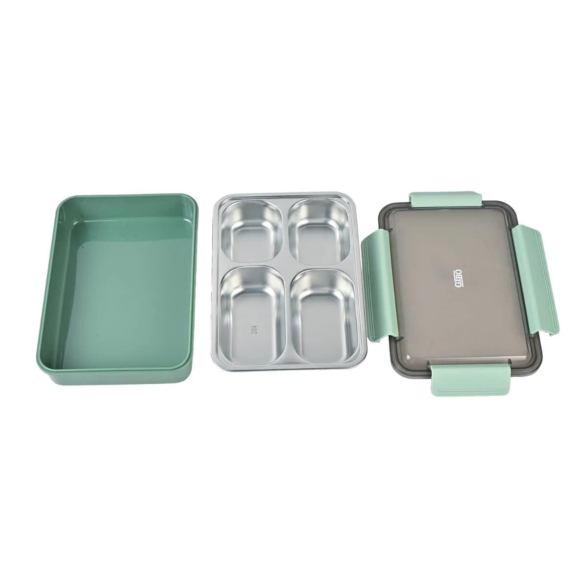 Gibo Blue Lunch Box – Lunch Boxes – view 3