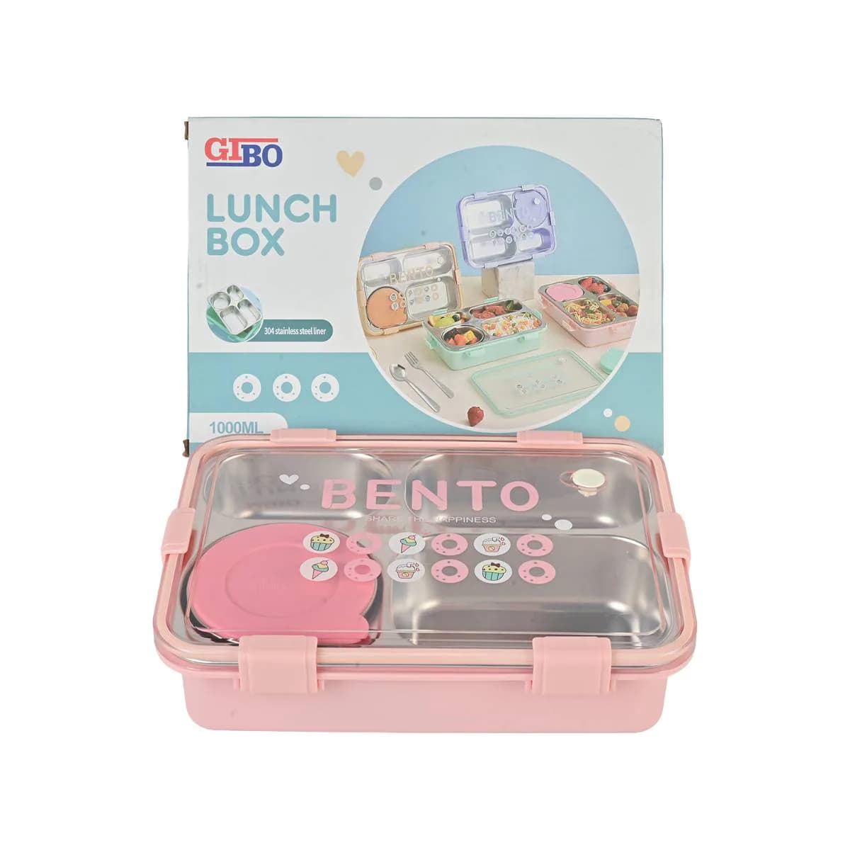 Pink Lunch Box (1000ml)