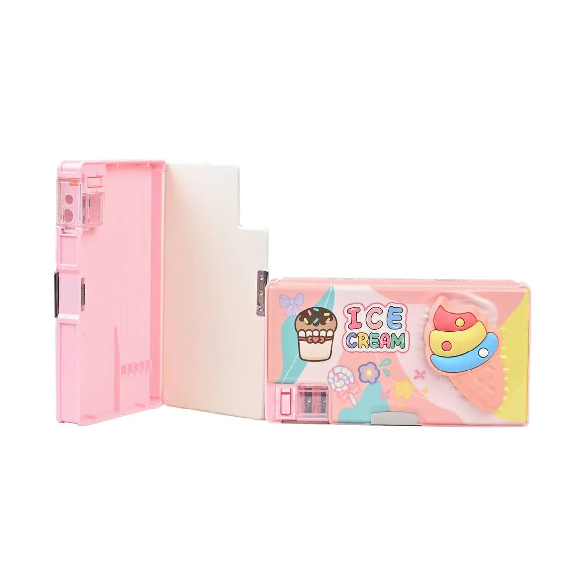 Pink Ice Cream Pencil Box