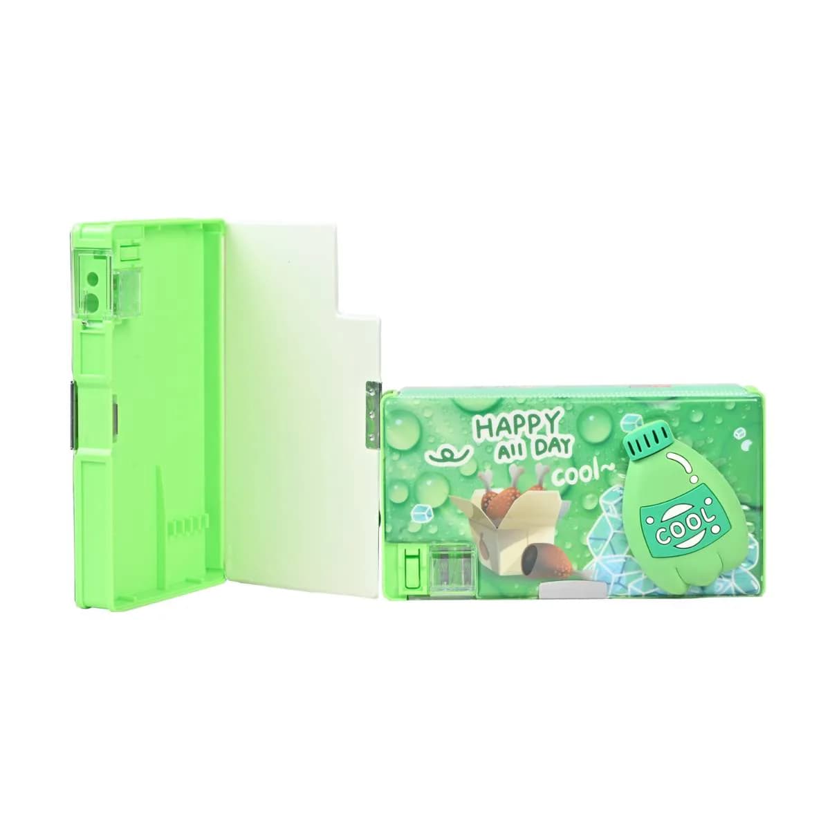 Green Cool Drink Pencil Box