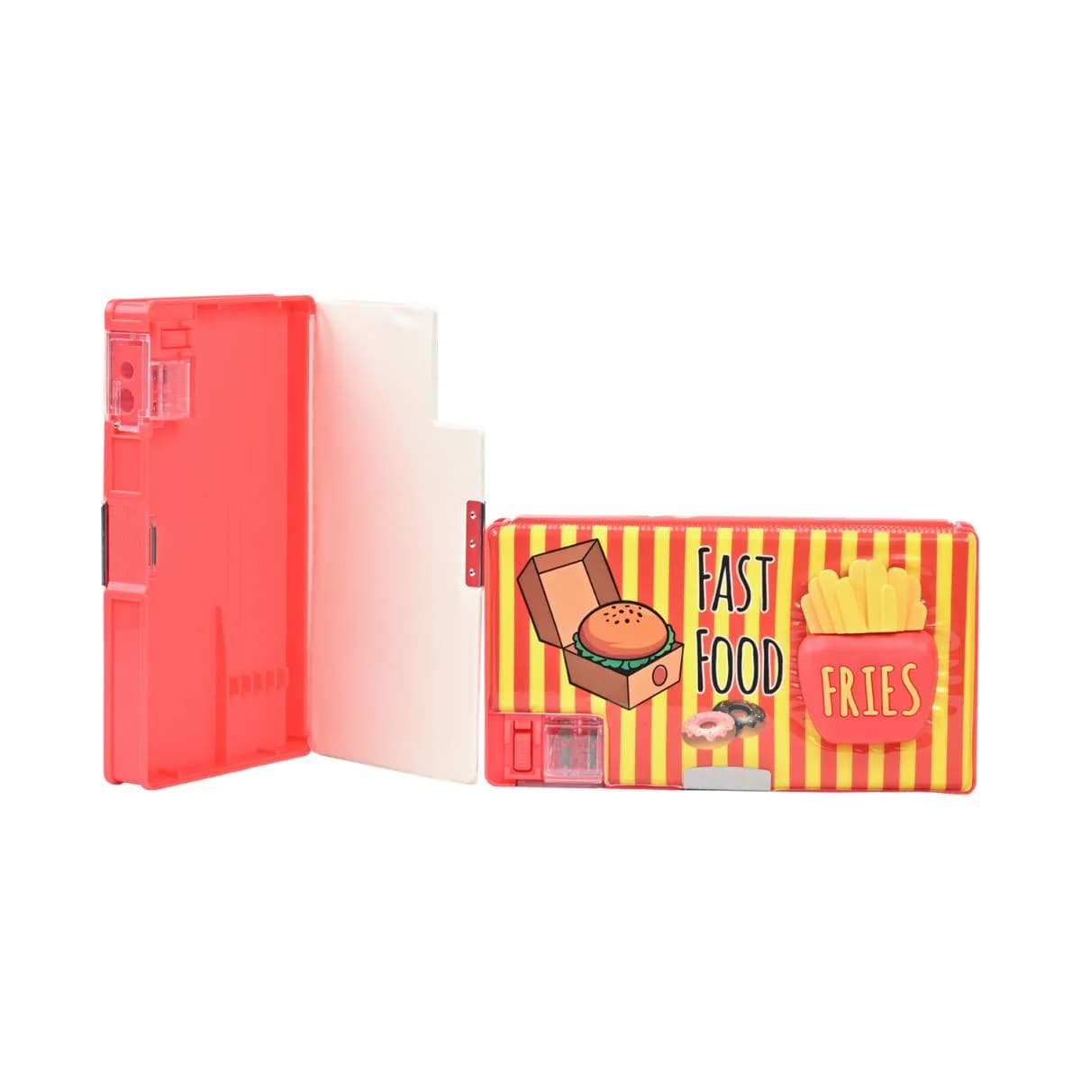Red Fast Food Pencil Box