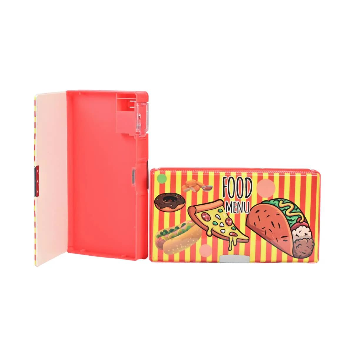 Food Menu Pencil Box