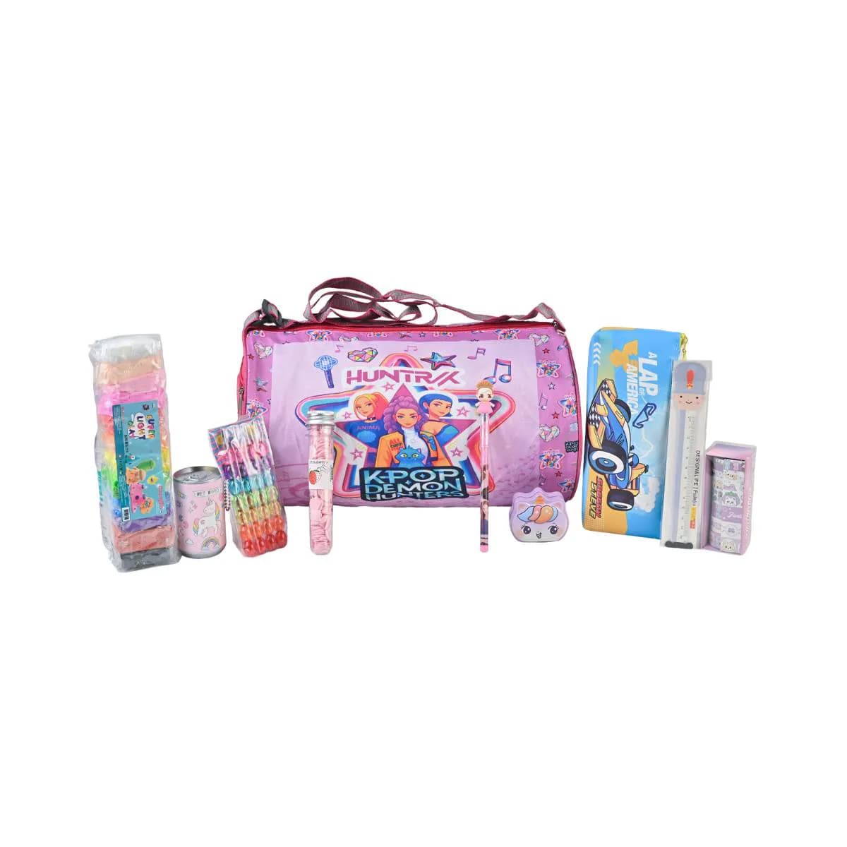 K-Pop Demon Hunter Duffle Bag Gift Hamper