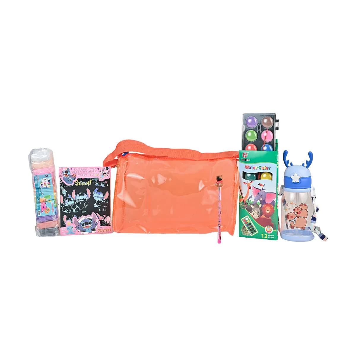 Orange Jelly Duffle Bag Gift Hamper