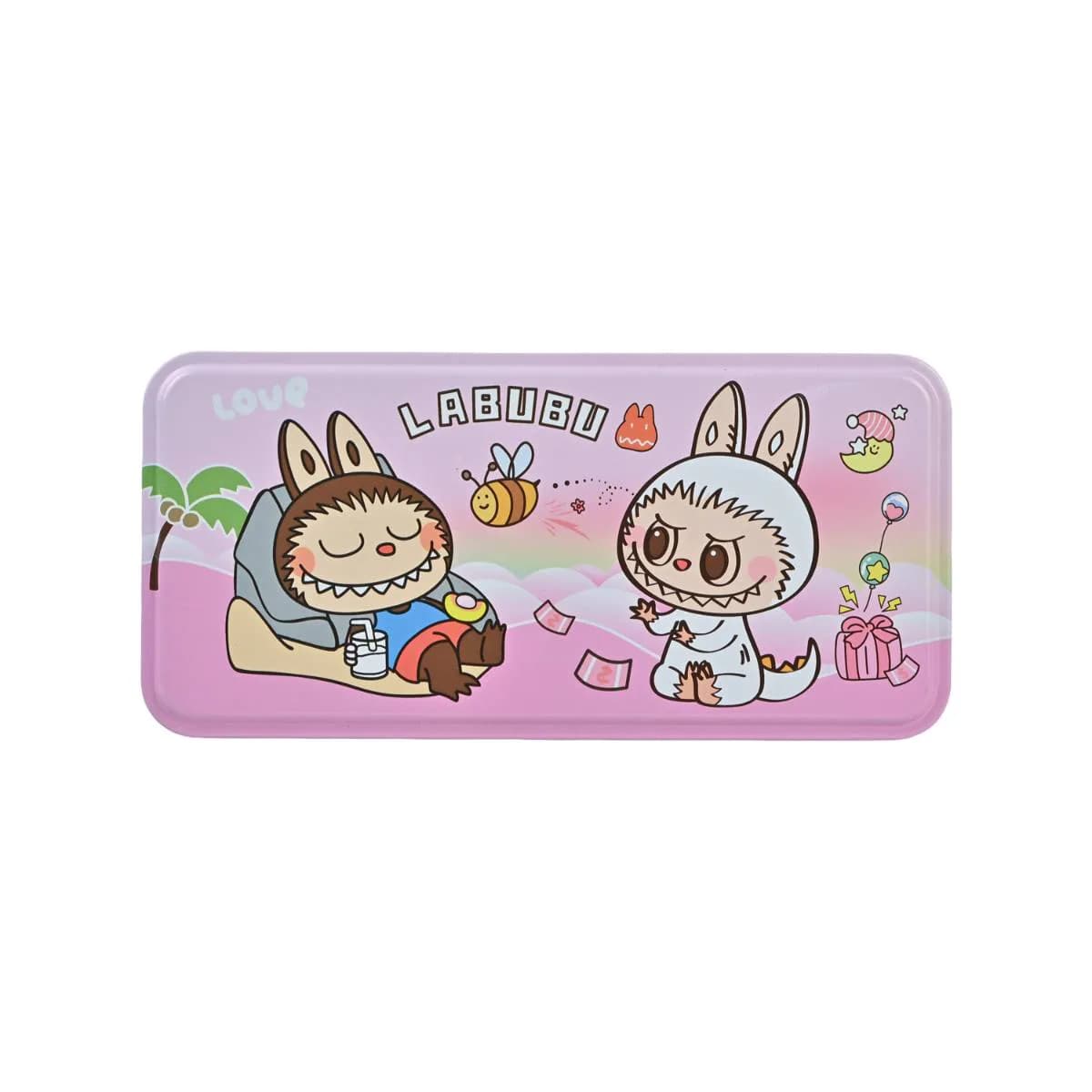 Labubu Pink Pencil Case