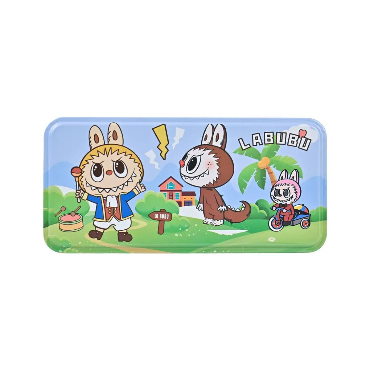 Labubu Blue Pencil Case