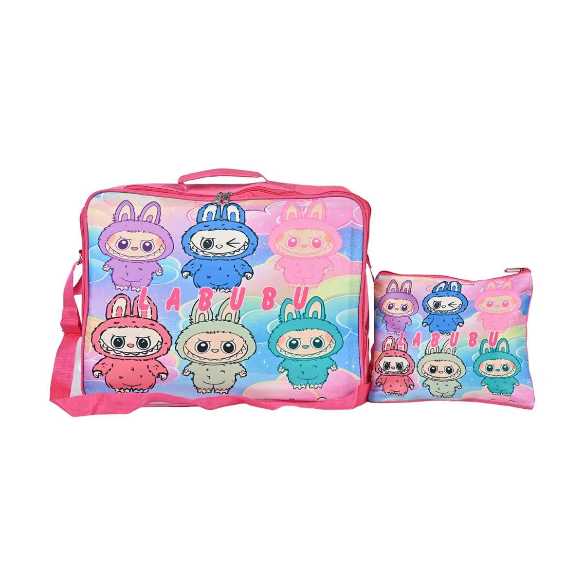 Labubu Overnight Bag With Pouch