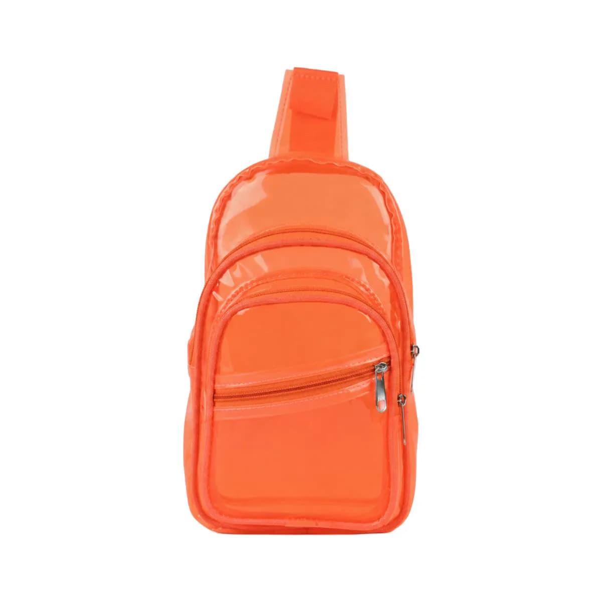 Orange Jelly Cross Bag
