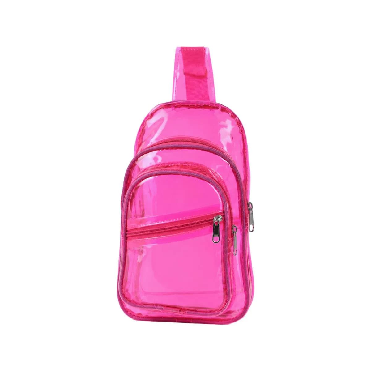 Pink Jelly Cross Bag