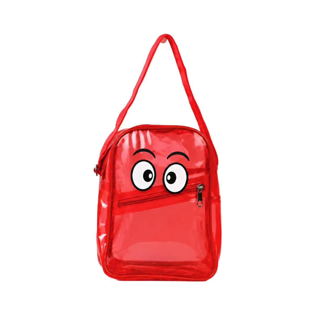 Red Jelly Sling Kids Bag