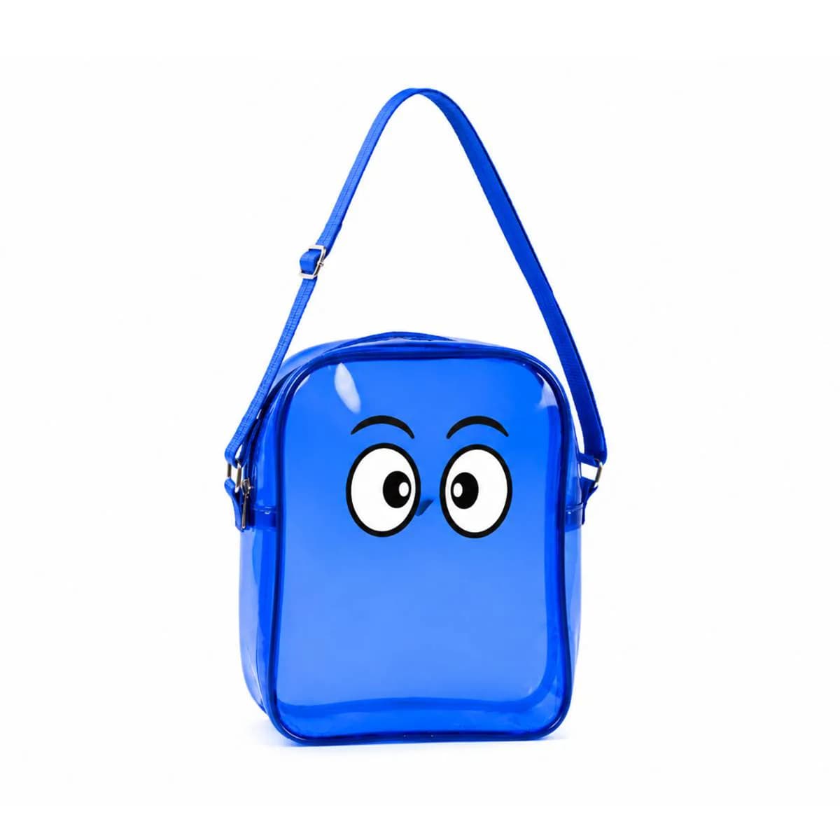 Blue Jelly Sling Kids Bag
