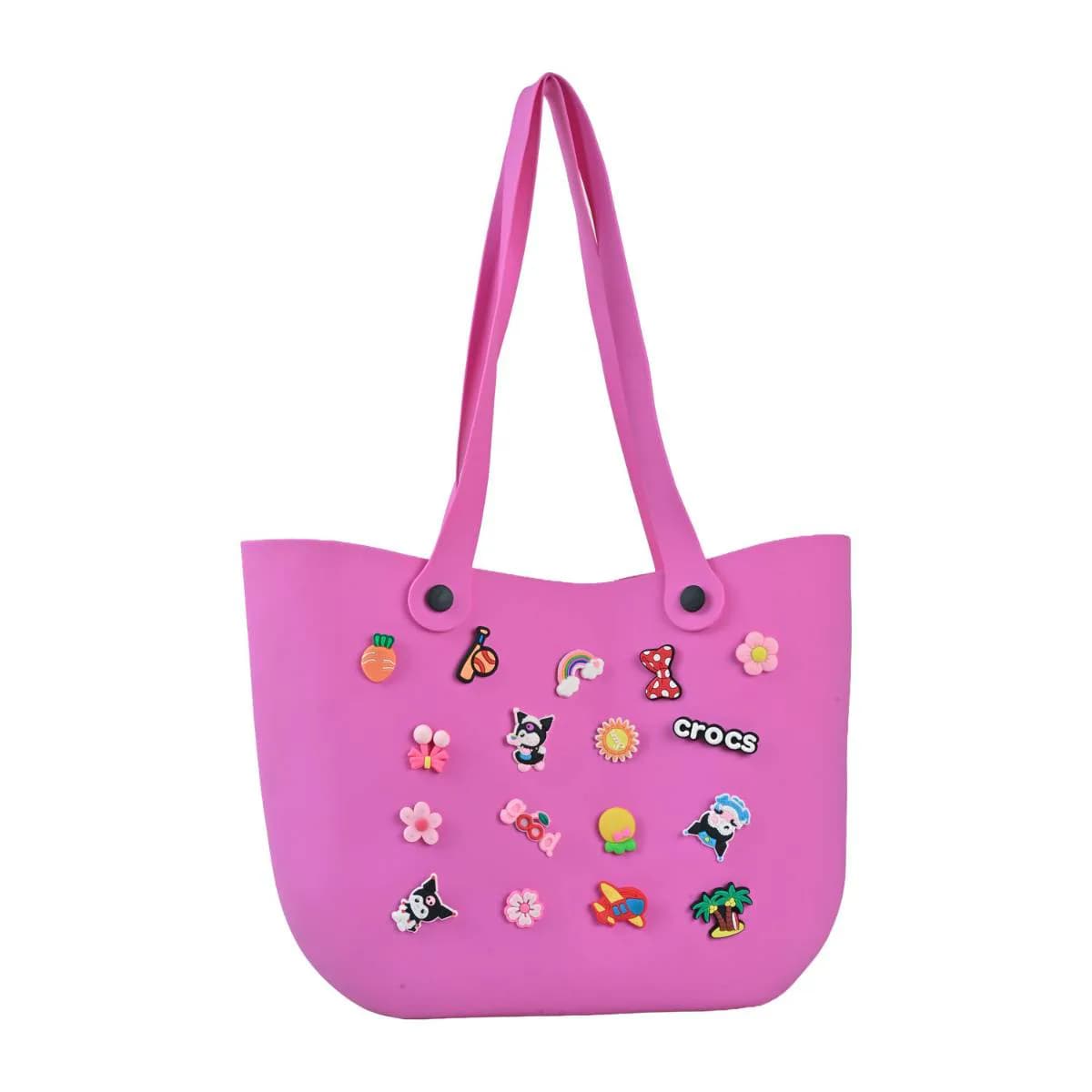 Pink Crocs Bags