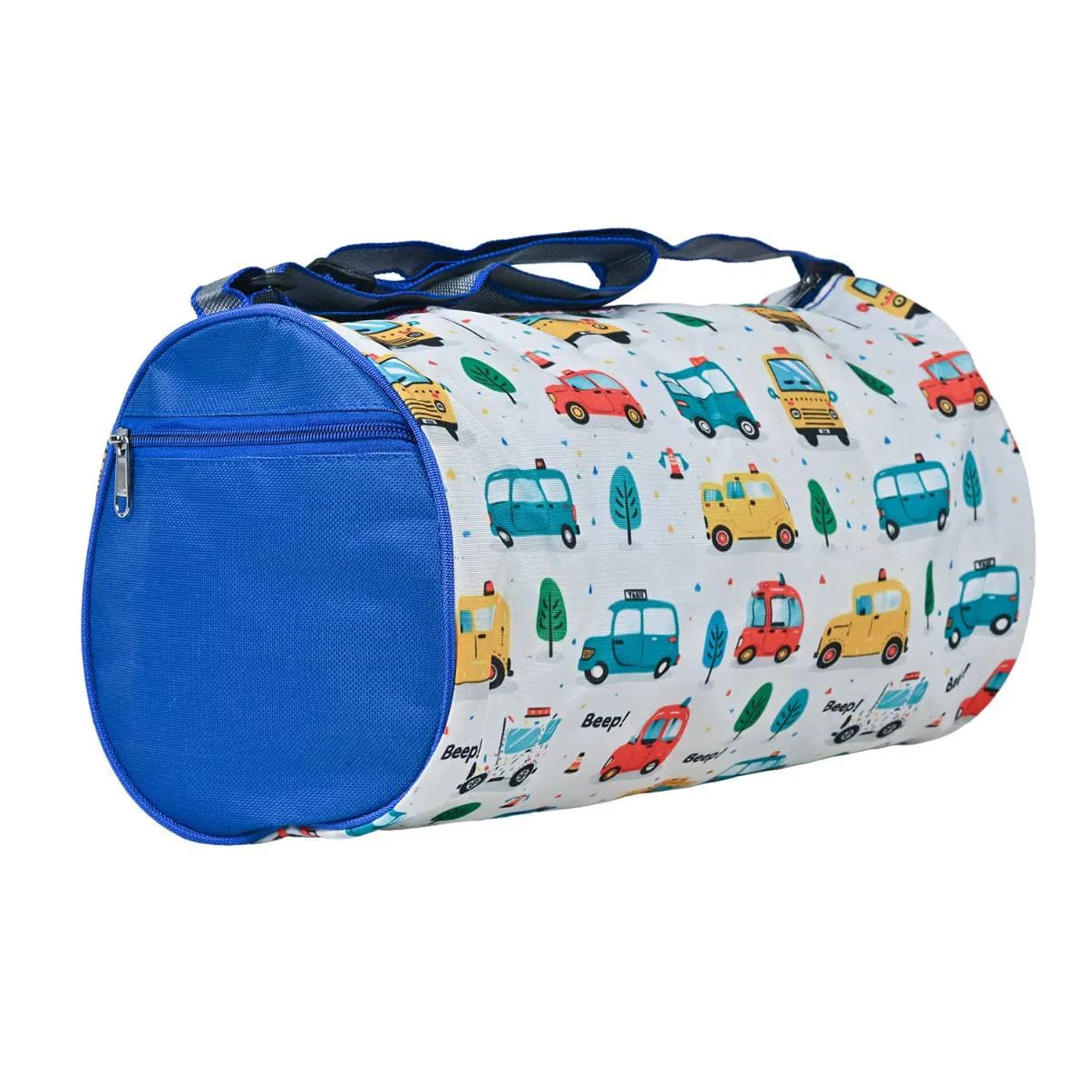 Blue Vehicles Duffle Bag