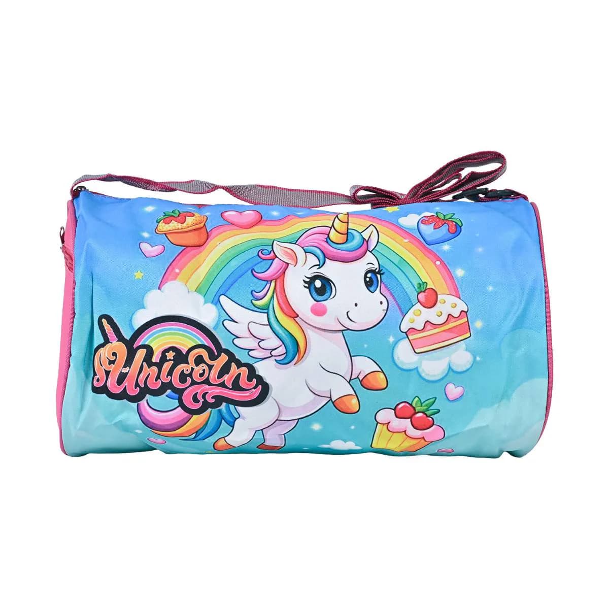 Unicorn Blue Duffle Bag
