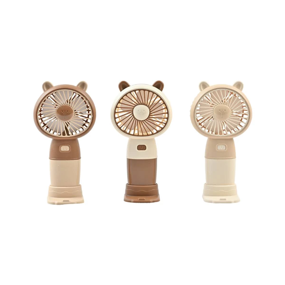 Dark Brown Teddy Fan