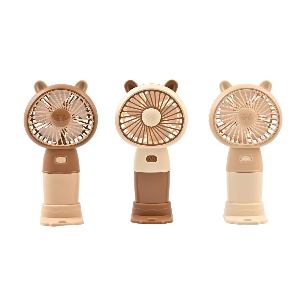 Light Brown Teddy Fan