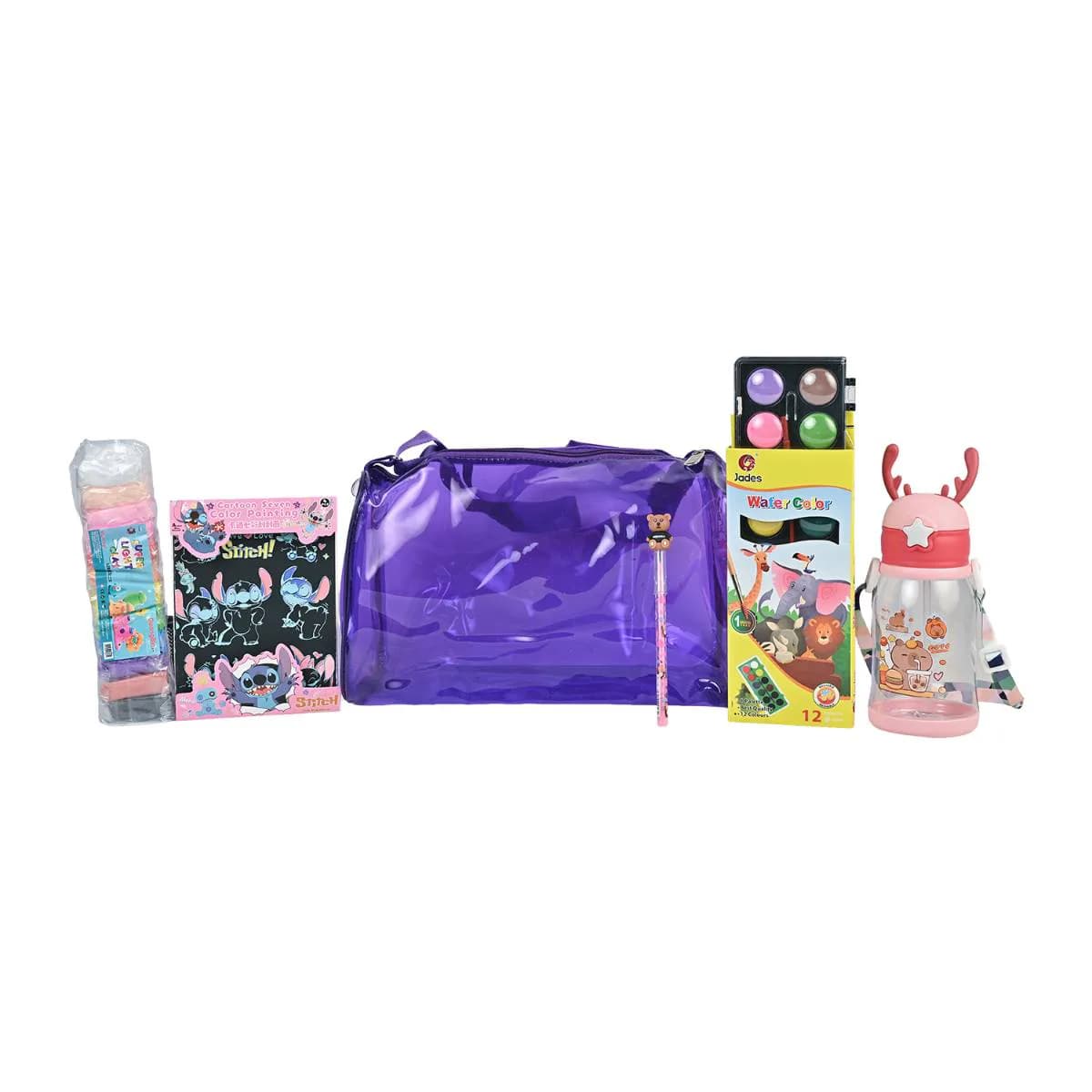 Purple Jelly Duffle Bag Gift Hamper