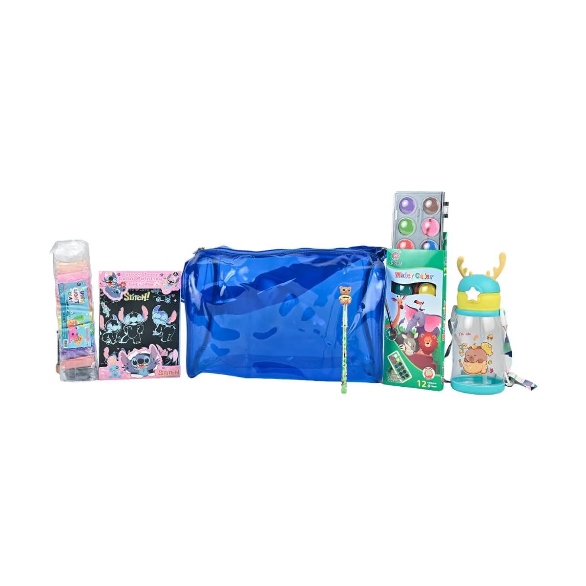 Blue Jelly Duffle Bag Gift Hamper
